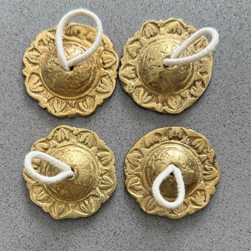 Vintage Brass Finger Cymbals
